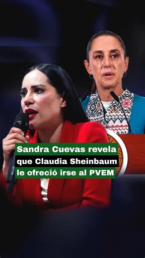 Sandra Cuevas reveals political proposal after leaving Cuauhtémoc