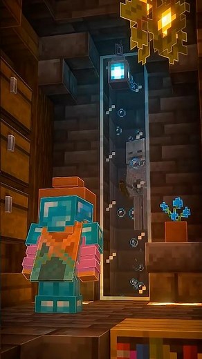 Decorated Skeleton XP Farm! ☠️ Minecraft Build Idea #minecraftinspiration