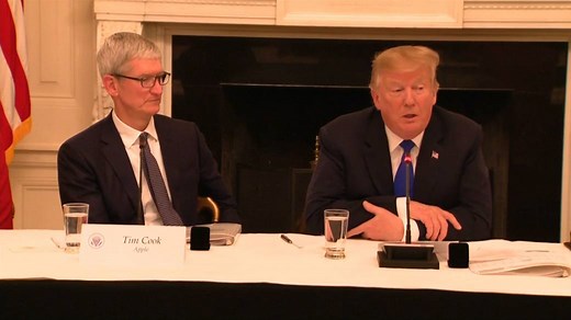 Donald Trump mistakenly calls Apple CEO Tim Cook ‘Tim Apple’