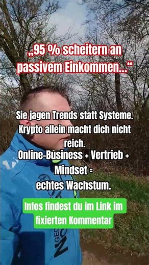 Warum 95% kein passives Einkommen aufbauen (Krypto, Web3 & Online Business)