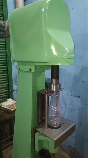 Semi auto screw caping machine.