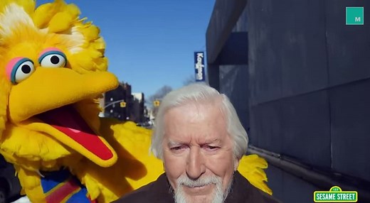 Big Birdman: Sesame Street star spoofs Oscar nominated film