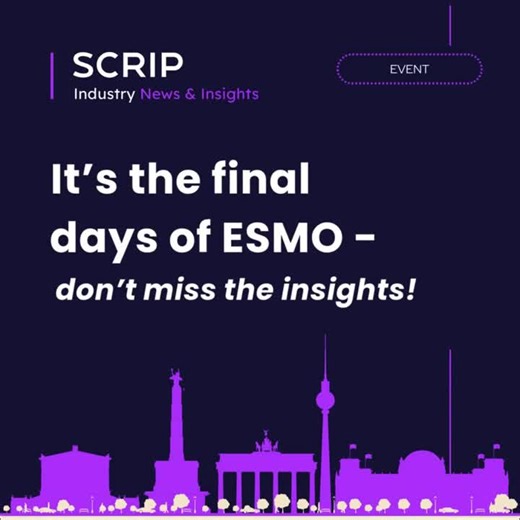 #esmo2025 #scripcoverage | Citeline