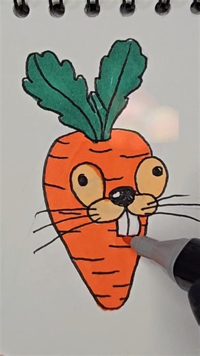 Drawing the Weirdest EASTER HYBRID! 🐰🥕👹 | Character Design #shorts