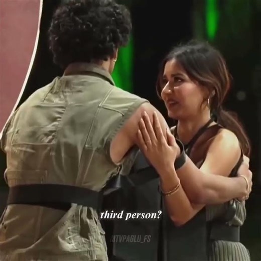 And suddenly she became the third person of her own story 😭😞 #splitsvillaseason16 #akansha #shorts