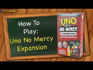 How to play Uno No Mercy Expansion Pack