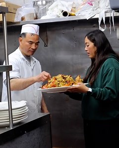 My chef dad makes lobster sticky fried rice 🦞🍚 | FOODbible