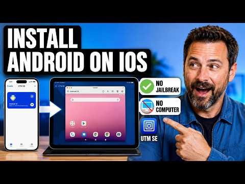 How to Install Android on iPhone or iPad with UTM SE