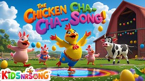 🐔 The Chicken Cha Cha Party Song for Kids 🐔 Farm Fun Dance Song for Kids 🎉 Get ready to dance and giggle with Chicken Lou and all his farmyard friends in this fun and catchy Chicken Cha-Cha Song! 🐔🎶 From Piggy Paco’s scooter spins to Ducky Dina’s flying flaps, the whole farm is joining in on the cha-cha fun! 🐷🐤🐄 Watch as Chicken Lou leads a colorful dance party under the bright farm sun🌞—it's the perfect blend of music, movement, and learning for your little ones! 🕺 💃 So put on your d