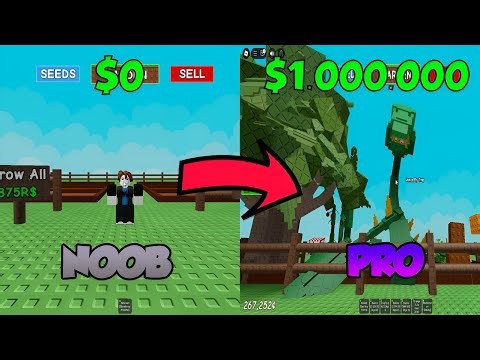 NOOB to PRO in Grow a Garden... (Roblox)