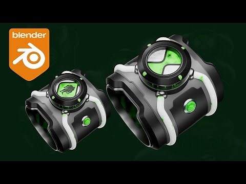 3D Ben 10 Omnitrix Modeling in Blender | Full Omnitrix Design Tutorial