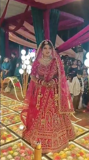 Bride grand Welcome #weding collection#wedding #bride #indian bride #Shorts#yt shorts#trending