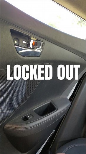 Veloster Rear Door Won't Open Inside or Out - How I Got It Open #veloster #diyrepair #cardoor