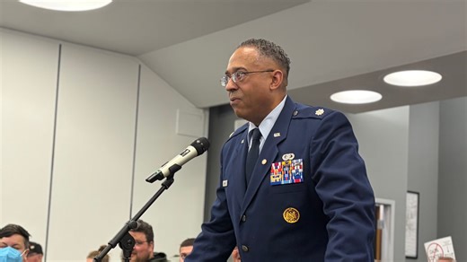 'Hell of a ride.' Canton honors longtime police officer, guardsman