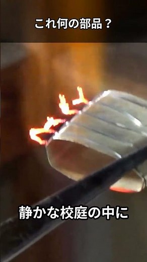 What part is this? The incredibly precise craftsmanship of the "habaki" that supports the sword.
