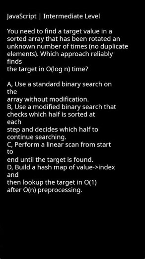 Binary Search for Rotated Sorted Array #codereview #algorithmdesign #datastructures