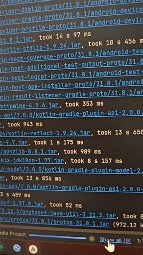 Android Studio Project downloading dependency