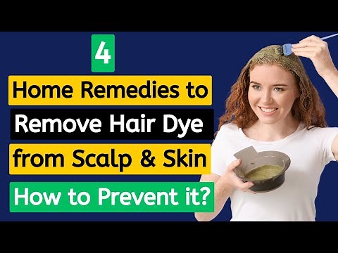 How to Remove Hair Dye from Skin and Scalp | How to Prevent Hair Dye From Staining Your Skin