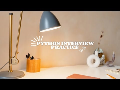 Live Python Coding Interview Practice | 8 Beginner Problems #learnpython #interviewpreparation