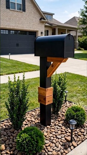 DIY Mailbox Makeover — Would You Build this? #shorts