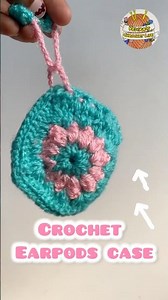 Crochet Earpods Case ! Easy crochet Project #crochet #easycrochet #crochetforbeginners #asmr