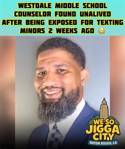 TURN ON POST NOTIFICATIONS 🔔 on Instagram: "BATON ROUGE — A Westdale Middle Magnet School counselor accused this month of inappropriately messaging a minor was found dead on the campus of the former Glen Oaks Middle School on Wednesday, the same day he was named in an arrest warrant, sources tell WBRZ. Quinton Dixon’s body was found in an unused building on the campus of the former school, sources said. The Baton Rouge Police Department said it believes he took his own life. WBRZ previously rep