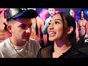 TAKING MY BF ON A DATE TO A MALE STRIP CLUB!