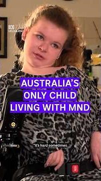 Bronte is currently the only child in Australia living with MND #motorneuronedisease #melbourne #mnd