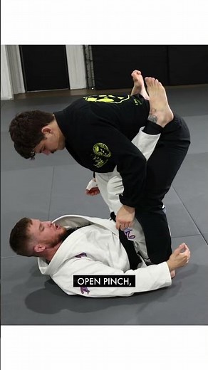 Using a Double Ankle Sweep from Closed Guard to transition into Full Mount