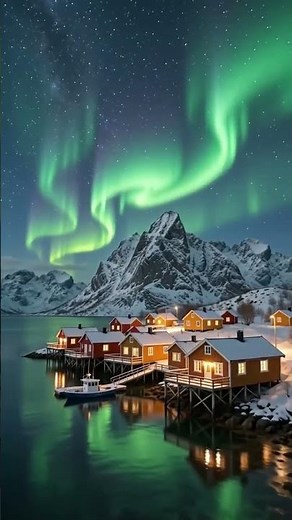 Northern Lights Norway | Aurora Borealis Travel Guide | Ultimate Bucket List 🇳🇴 #shorts #mrpassenger