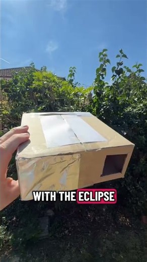 Solar Eclipse Pinhole Projector Camera #solareclipse #eclipse2026 #eclipse