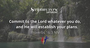 Commit to the Lord whatever you do, and He will establish your plans. ❤️ Proverbs 16:3 NIV | Christian Healthcare Ministries