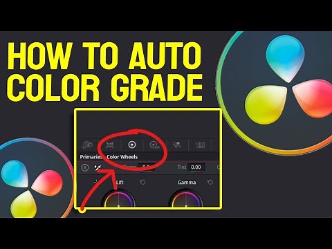 How To Auto Color Grade In Davinci Resolve 18