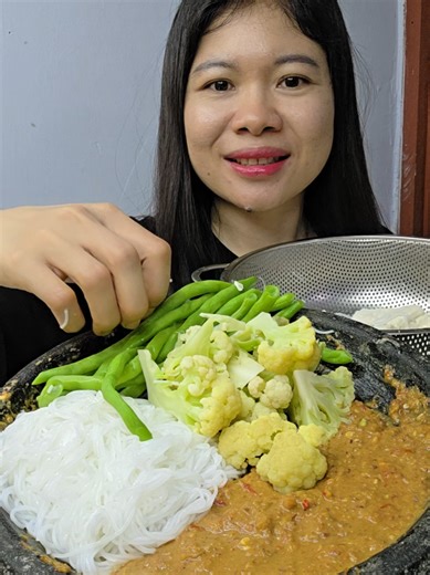 Sambal kacang sangrai #mukbang