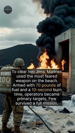 The standard M2 flamethrower weighed approximately 70 pounds and had a very limited fuel supply, exhausting quickly. This made operators vulnerable not only during attack but also during dangerous re-supply runs. To reduce casualties, the Marines increasingly relied on M4A3R5 Sherman 'flame tanks,' which could deliver sustained fire from an armored platform. These tanks were credited by commanders as the 'best single weapon of the operation' for clearing the intricate cave and tunnel networks. O