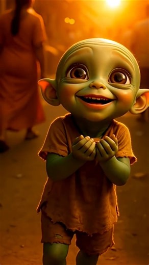 Alien Emotional Story | Poor Alien Selling Pens on Street 💔👽 | #shorts