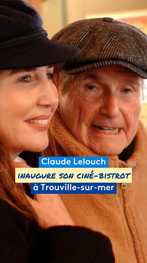 🎬🍽️ Claude Lelouch inaugure son Ciné-Bistrot à Trouville-sur-mer ! L'une des plus petites salles de France ouvre ses portes là où tout a commencé, il y a 60 ans, avec le tournage du film "Un homme et une femme" 📽️. Le concept ? Mêler gastronomie et cinéma en revisitant les plus beaux classiques du 7ème art. Jean Dujardin et Elsa Zylberstein, parrains de cette aventure, saluent l'audace du réalisateur. Ouverture au public ce dimanche 2 novembre 🌟 #ClaudeLelouch #Trouville #Calvados #Normandie