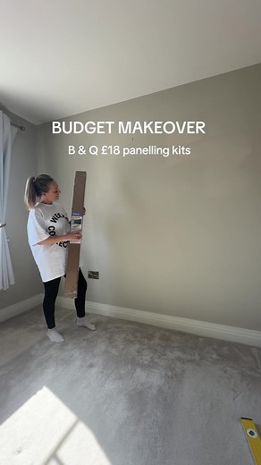 Budget Makeover Using B&Q Panelling Kits