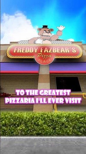 I CAN"T Believe We're Getting a REAL Freddy Fazbear's PIZZARIA!