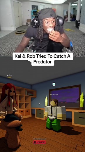 Kai & Rob Attempt Predators Capture in Roblox