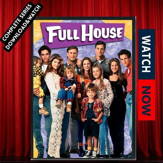 Full House (1987–1995) – Complete Series – Digital Version – DVD Quality – Family Sitcom - Etsy UK