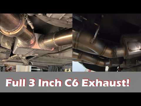 Worlds First C5 Corvette Full 3 Inch Triple Muffler Spintech Exhaust System Sound Clips Idle Rev