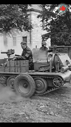 US Soldiers Joyride on Captured "Mini Tanks" | WWII Weird Tech 🇺🇸