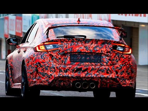 2022 Honda Civic Type R Prototype Testing at Suzuka Circuit