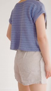 Crochet Top Summer T-shirt Easy Tee Beginner Crocheters Simple Top Pattern Cotton Yarn T-shirt Pdf Instant Digital Download for the Frills - Etsy