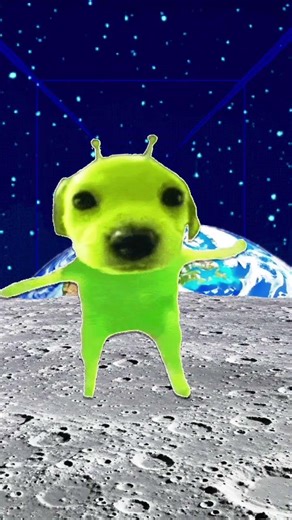 the alien dog 👽dance