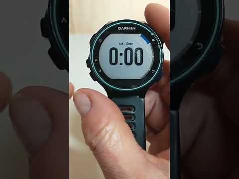 Setting up a Garmin for swimming