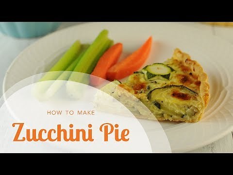 Easy Zucchini Recipe: AMAZING Zucchini Pie
