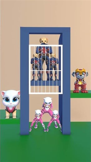 WHO WILL WIN?#dog #cat #shots #funny