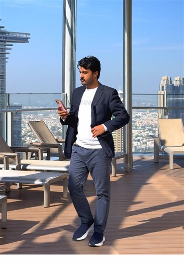 Breathtaking View from Burj Khalifa | Dubai Skyline 😊 *Description:* Experience the stunning view from the top of the Burj Khalifa! 🌆 Join me as I take you on a journey through the iconic tower's observation deck, showcasing Dubai's breathtaking skyline and cityscape. *Hashtags:* #BurjKhalifaView #DubaiSkyline #BurjKhalifa #DubaiTourism #TravelDubai